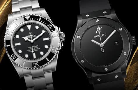 rolex vs hublot.